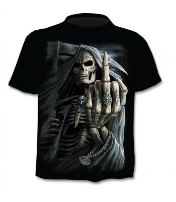 T-shirt 3D Skeleton Finger